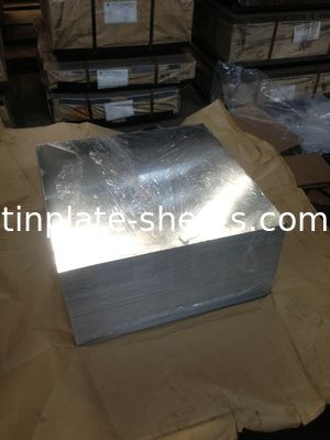 Tinplate Sheets For Packaging Cans JIS G3303 EN10202 Standard  T3 T4 T5 DR8 STONE FINISH Electrolytic Tinplate Sheets