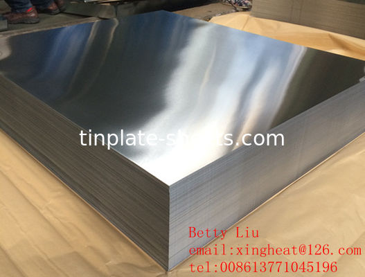 Customized Printed Tinplate Sheets for Various Applications with 0.15-0.49mm Thickness and 600mm-986mm Width