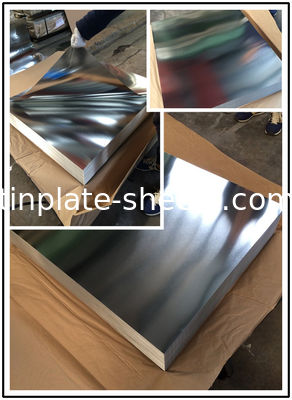 Good Formability Electrolytic Tin Plate Sheet With BA Annealing T3 T4 T5