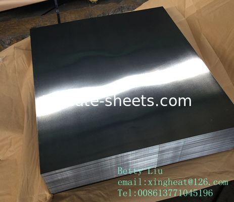 Customizable Tinplate Sheets for Cans MR and SPCC Material Various Thickness and Temper Options