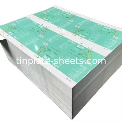 Customization T5 Tinplate Supplier Rectangular Shape Eco Friendly