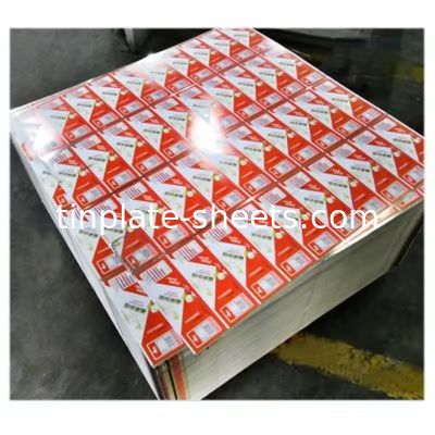 Customizable Printed Tinplate Sheet For Different Application T3 T4 T5