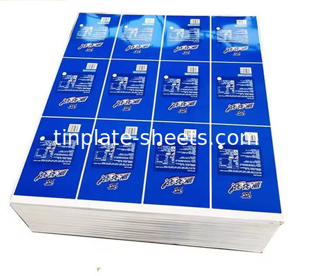 T2.5 T3 T4 T5 DR7 DR8 DR9 Printed Tinplate EN10202 Standard  2.8/2.8 For Food Can