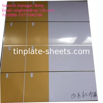 Corrosion Resistant Tinplate Sheet with Customizable Thickness and Width for Different Industrial and Packaging Needs