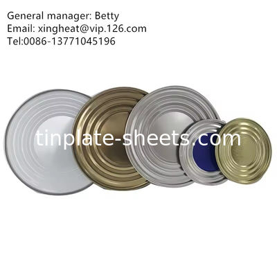 Tinplate Sheets for Chemical and Food Cans 1.1/1.1 2.2/2.2 2.8/2.8 5.6/5.6 2.0/2.0 and 2.8/5.6 Tin Coating Options