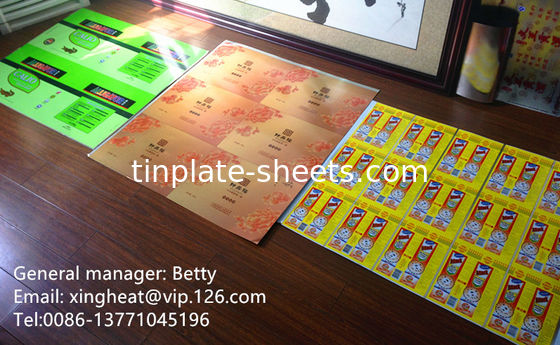 Customized Tinplate With Various Thicknesses And Dimensions For Different Application