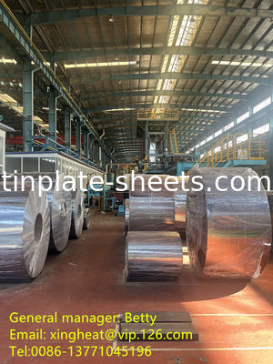 Customized Tinplate With Various Thicknesses And Dimensions For Different Application