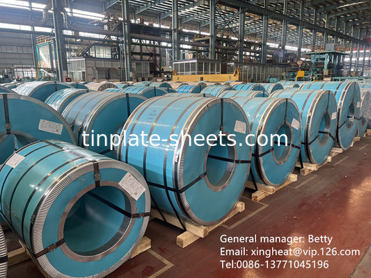 25 Metric Tons MOQ for Tinplate Sheets with Seaworthy Packing and Customizable Thickness