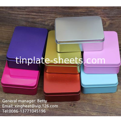 T2-T5 Temper Tinplate Suitable For Different Applications And Processing Methods