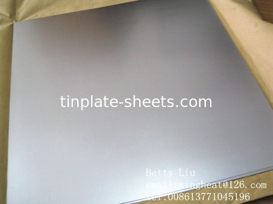 JIS G3303/EN10202/ASTM624 Standard Electrolytic Tinplate Sheets EXW/FOB/CFR/CIF L/C/T/T/DP Payment Terms 25 MT MOQ