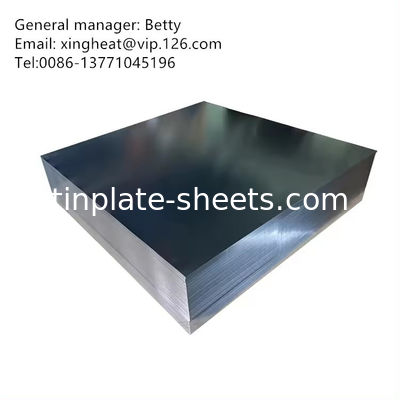 High Performance  MR SPCC Tin Free Steel Sheets Offset Printed