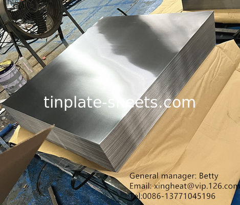 Customized Printing T2 T4  T5 Tin Free Steel Chromium Coating Type