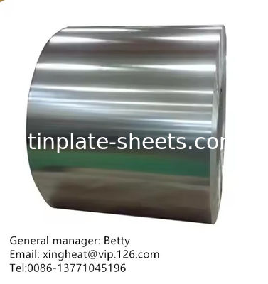 Tinplate Sheets for Chemical and Food Cans with Bright Stone Silver and Matt Surface Finish
