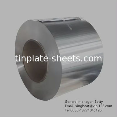 3-8 Tons Tin Free Steel Coil JIS G3303 Standard Stone Surface Finished T3 T4 T5Temper