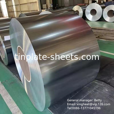 MR and SPCC Material Tinplate Coils in Different Thickness and Width for Various Industrial Applications