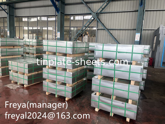 JIS G3303 EN10202 and ASTM624 Standard Tinplate Sheets Meeting International Standards