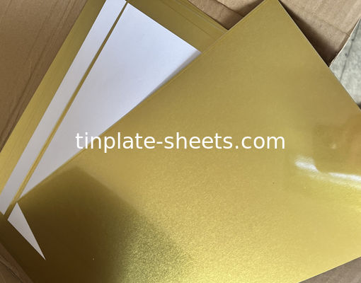 Customizable Printed Tinplate For Various Applications Bright Stone Silver Or Matt Finish Available