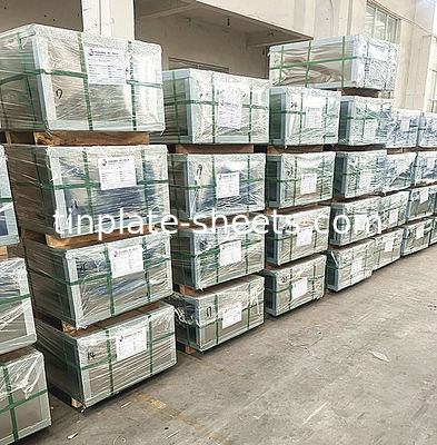 T2-T5 Temper Tinplate Sheets DR8 DR7.5 and DR9 Available for Different Applications