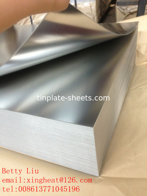 Electrolytic Tinplate, Tin Coating 2.8/2.8  2.0/5.0  1.1/1.1 Tinplate Mill Factory Manufacturer  T2.5 T3  T4 T5 DR8 DR9