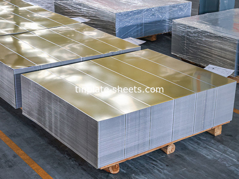 JIS G3303 EN10202 and ASTM624 Standard Tinplate Sheets for Chemical Cans and Food Cans and Competitive