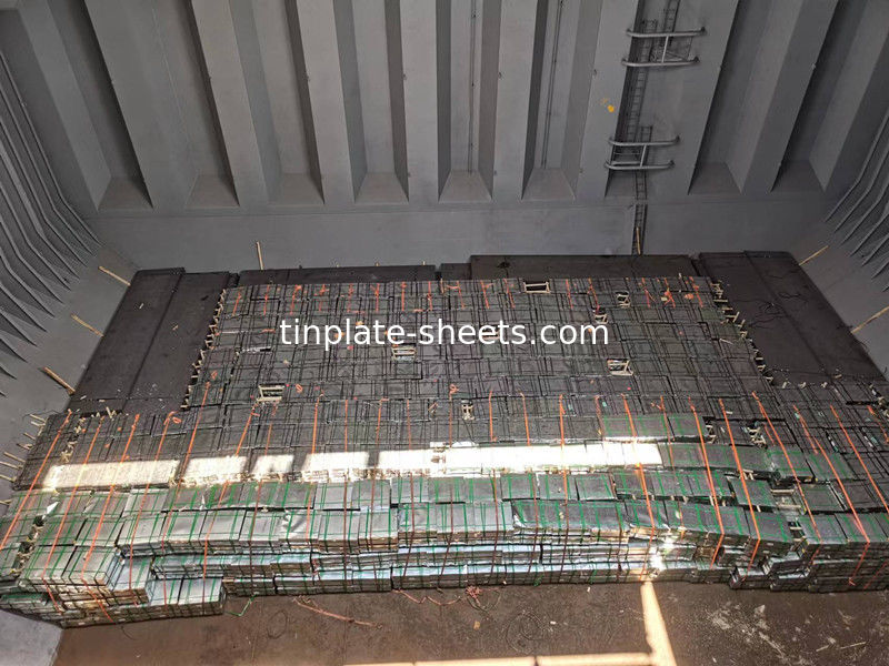 Tinplate Sheets For Packaging Cans JIS G3303 Standard   T3 T5 DR8 STONE FINISH Electrolytic Tinplate Sheet