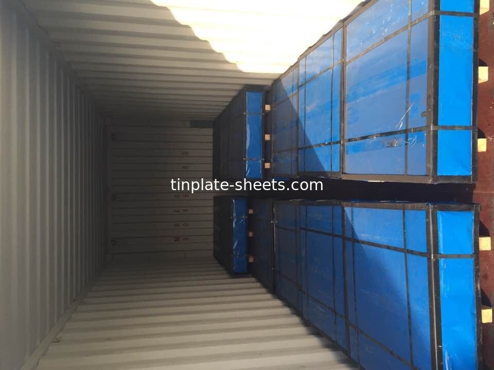 Good Quality Tinplate Sheets 2.0/2.0 2.8/2.8  JIS G3303 Standard DR8 T4 T3 2.8/2.8  Stone Finish