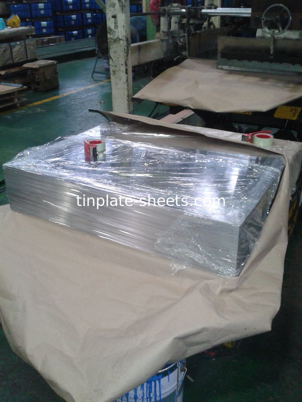 MR and SPCC Tinplate Sheets with 1.1/1.1 and 2.8/2.8 Coating T3 T4
