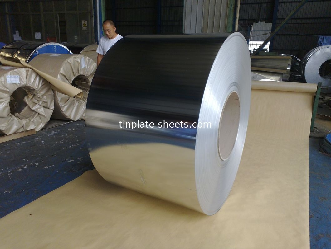 Packaging Cans JIS G3303 Standard  T3 T4 T5 DR8 2.8/2.8  Stone Finish Electrolytic Tinplate Sheets