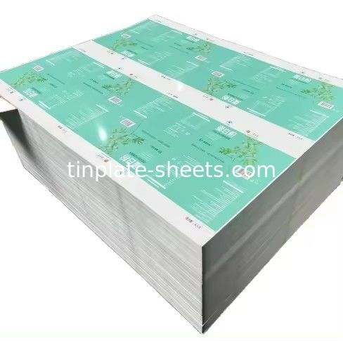 Printed Tinplate For Electrical Components Excellent Solderability And Corrosion Resistance For Easy Assembly And Protection