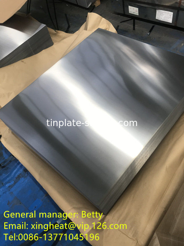 inplate coil T5 tinplate coils Electrolytic tinplate in coil stone sheet food cans tinplate mill manufactuer