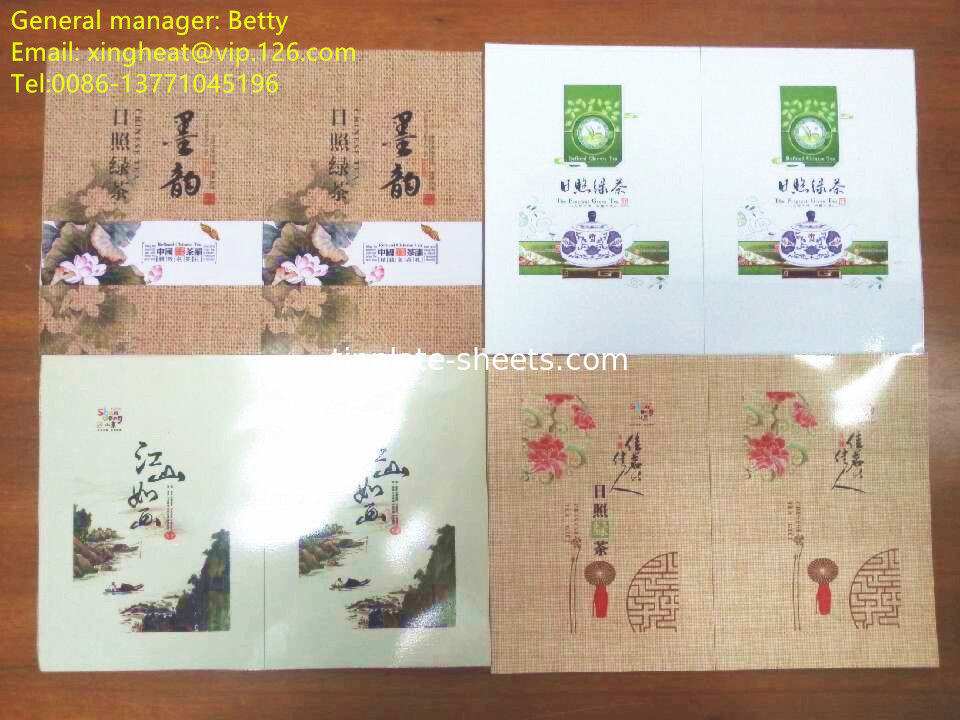 Anti Rust Tinplate Steel Sheet 4 Color Printed For Aerosol Containers