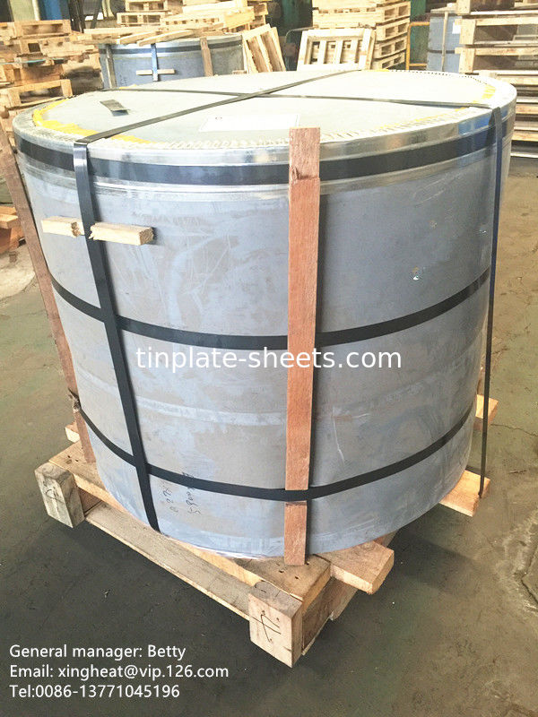 Versatile Tinplate Sheets Silver Stone Matt T2-T5 Temper Low-Carbon Steel 2.0/2.0 2.8/5.6 Tin Coating 25 Metric Tons MOQ