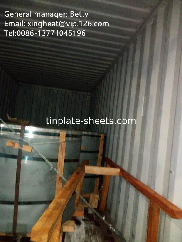 Good Tinplate Tin Coating 2.8/2.8  2.0/2.0 2.8/2.8 1.1/1.1 T2.5 T3 T5 DR8 DR9 Tinmill Product  Tinplate Sheet Coil