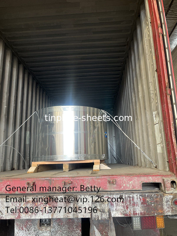 Electrolytic Tinplate, Tin Coating 2.8/2.8  2.0/2.0  Tinplate Mill Factory Manufacturer  T2.5 T3  T4 T5 DR8 DR9