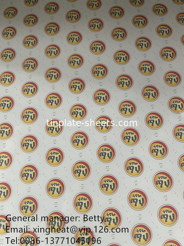Tinplate In Sheets T4 T5 DR Electroytic Tinplate In Sheets Mill  Cutting Sheets Tinplate For Chemical Cans And Food Can