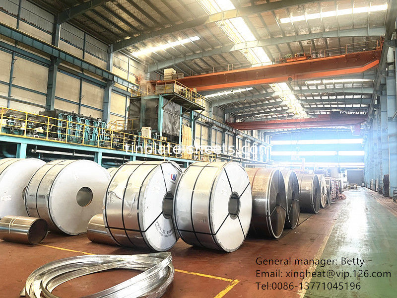 Matt Finish Tin Free Steel Strip 60-140mg/m2 Chrome Coating and 600mm-907mm Width