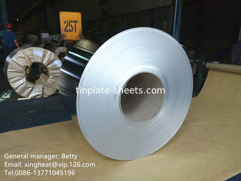 Electrolytic Tinplate 2.8/2.8 JIS G330 for food cans 1.1/1.1 Tinplate Mill Factory Manufacturer  T2.5 T3  T4 T5 DR8 DR9
