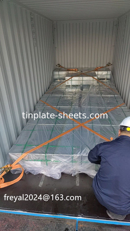 Good Quality Tinplate Sheets 2.0/2.0 2.8/2.8  JIS G3303 Standard DR8 T4 T3 T2.5 2.8/2.8  Stone Finish