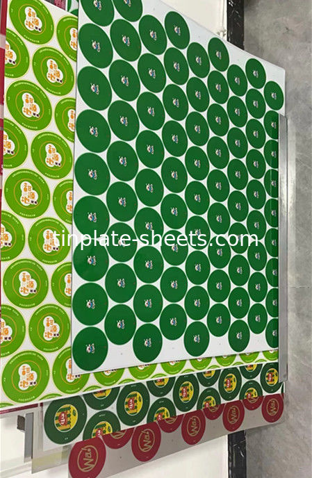 1.1/1.1 to 5.6/5.6 Tin Coating Printed Tinplate for Various Applications