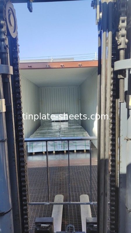 Electrolytic Tinplate for Tinplate Sheet with Bright Stone Silver Matt Surface Finish MR and SPCC Material