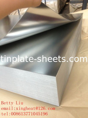 High Performance  Tinplate Sheets For Packaging Cans JIS G3303 Standard