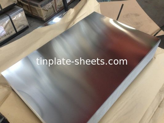 Tinplate Sheets For Packaging Cans JIS G3303 Standard  T4 T3 T5 DR8 STONE FINISH Electrolytic Tinplate Sheet