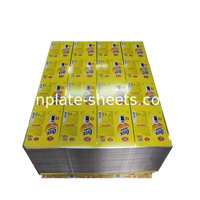 0.15mm-0.40mm 4 Color Printing Tinplate Sheet Coil Rustproof