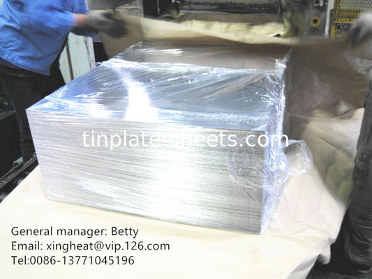 DR8/DR9 Temper Tinplate Material For Food Packaging Cans High Durability