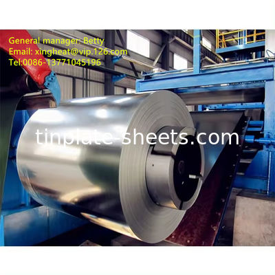 2.8/2.8 Tin Plated Steel 0.15mm-0.49mm Thickness EN10202 Standard