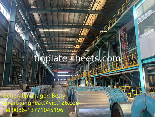 Tinplate In Sheets  T5 DR Electroytic Tinplate In Sheets Mill  Cutting Sheets Tinplate For Chemical Cans And Food Cans