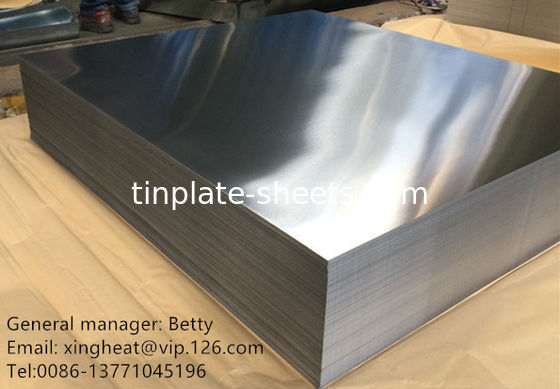 OEM Electrolytic Chromium Coated Steel TFS Sheet Bright Finished