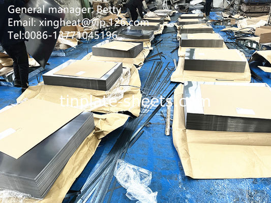 Customized Printing T2 - T5 Tin Free Steel Chromium Coating Type