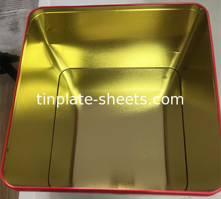 2.8/2.8 Tin Plated Steel 0.15mm-0.49mm Thickness EN10202 Standard 2.8/2.8