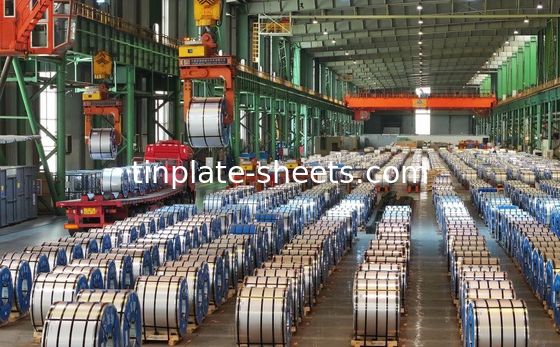 Good Quality Prime Tinplate Sheets For Packaging Cans JIS G3303 Standard  T3  2.8/2.8  Stone Finish